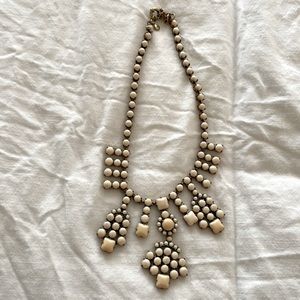 Beige necklace